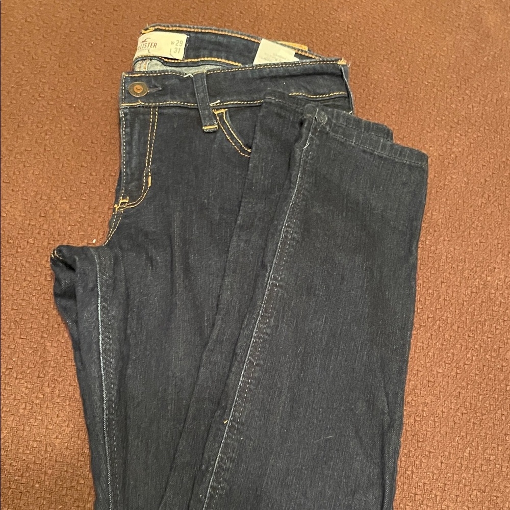Hollister Dark Blue Denim Jeans